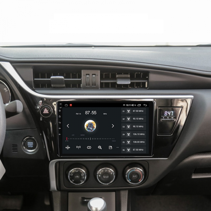 Navigatie Toyota Auris Corolla ( 2017 - 2019 ) , Android , Display 9 inch , 2GB RAM +32 GB ROM , Internet , 4G , Aplicatii , Waze , Wi Fi , Usb , Bluetooth , Mirrorlink [2]