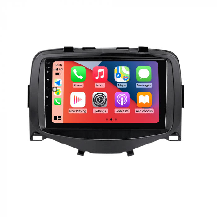 Navigatie TOYOTA AYGO ,2014 - 2021, 8GB RAM si 128GB ROM, Ecran QLED 9 inch, Android 14, Procesor Octacore, Slot sim 4G, Sunet DSP, Wireless Carplay si Android Auto [3]