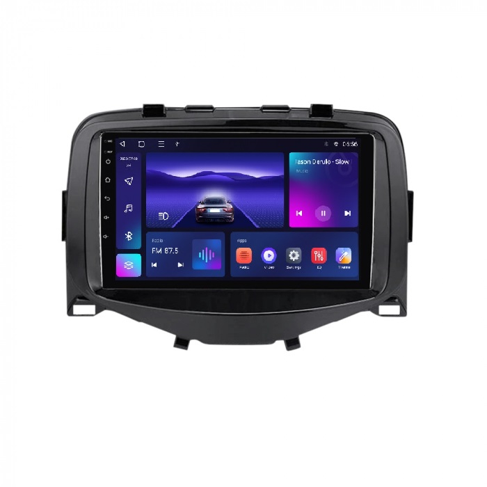 Navigatie TOYOTA AYGO ,2014 - 2021  Android 14 , 4GB RAM , Procesor Quad Core , Wireless Carplay si Android auto , Display HD Touchscreen, Wi-Fi , Bluetooth, USB [3]