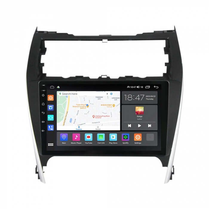 Navigatie Toyota Camry 2012-2014 Rezolutie 2K , 4GB RAM+64GB ROM QLED [4]