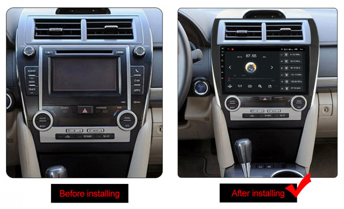 Navigatie Toyota Camry 2012-2014 Android 14 , 4GB RAM+32GB ROM QLED [6]