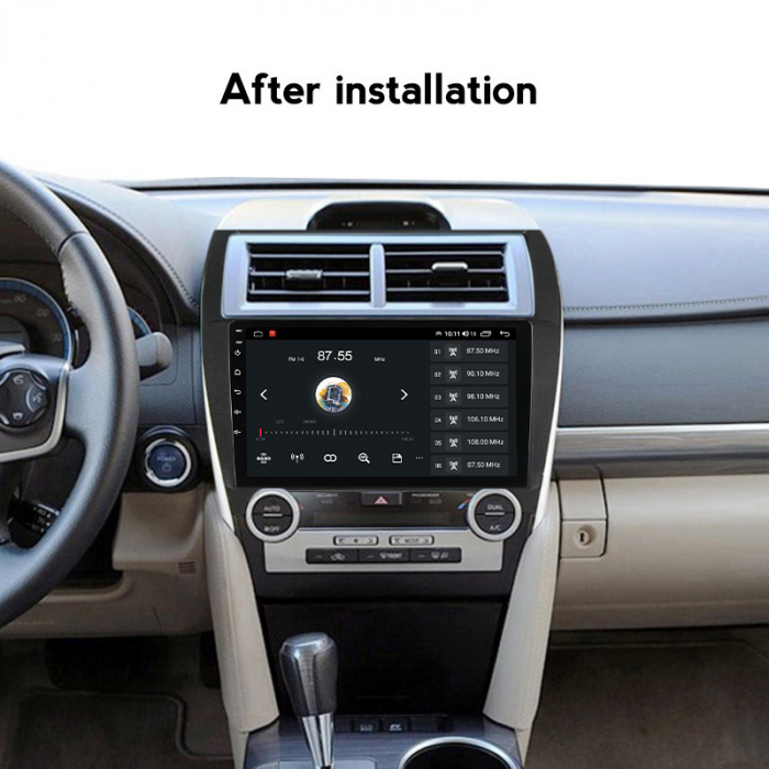 Navigatie Toyota Camry 2012-2014 Android 14 , 4GB RAM+32GB ROM QLED [2]
