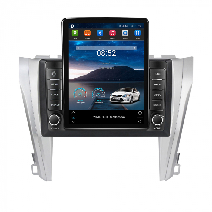 Navigatie Toyota Camry 2015-2017 Android 14 , 2GB RAM Ecran Tesla [2]