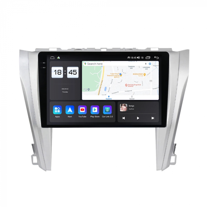 Navigatie Toyota Camry 2015-2017 Rezolutie 2K , 4GB RAM+64GB ROM QLED [3]