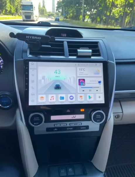 Navigatie Toyota Camry 2015 - 2017 Android 14 , 4GB RAM , Procesor Quad Core , Wireless Carplay si Android auto , Display HD Touchscreen, Wi-Fi , Bluetooth, USB [8]