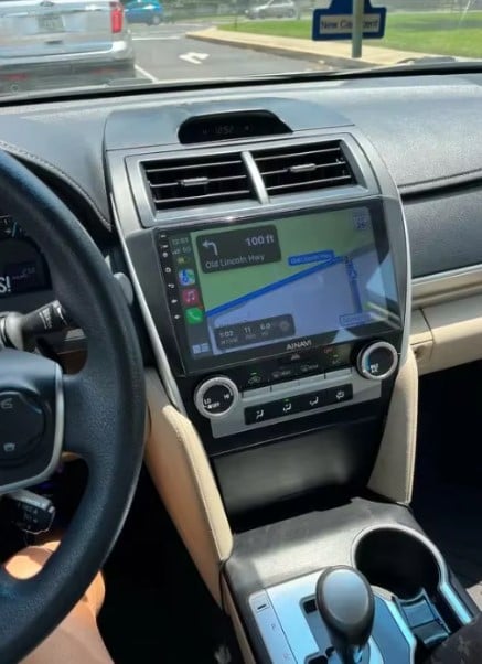 Navigatie Toyota Camry 2015 - 2017 Android 14 , 4GB RAM , Procesor Quad Core , Wireless Carplay si Android auto , Display HD Touchscreen, Wi-Fi , Bluetooth, USB [4]