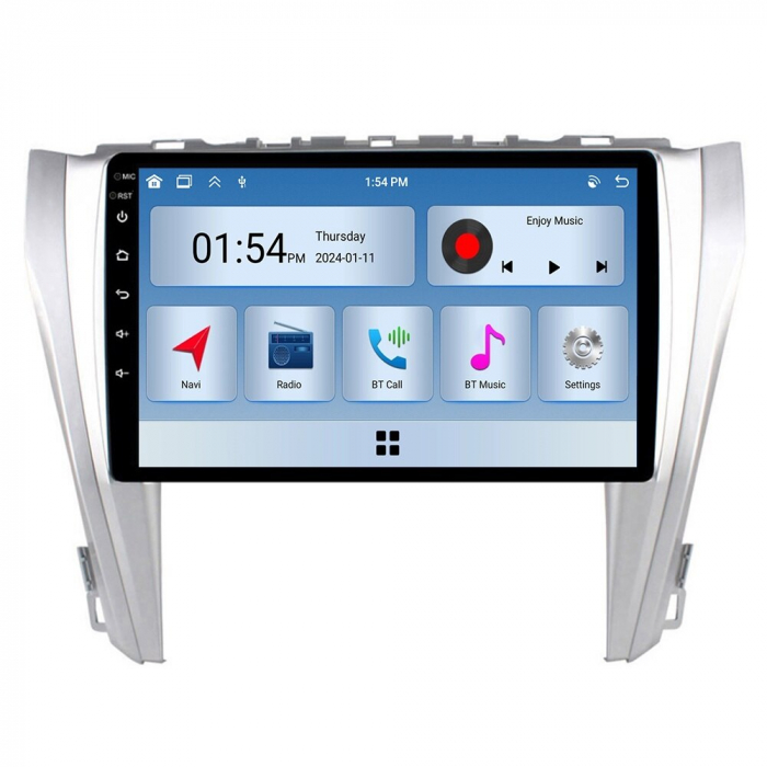 Navigatie Toyota Camry 2015 - 2017 Android 14 , 4GB RAM , Procesor Quad Core , Wireless Carplay si Android auto , Display HD Touchscreen, Wi-Fi , Bluetooth, USB [2]