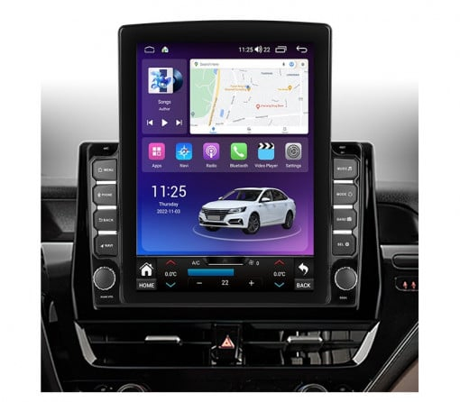 Navigatie Toyota Camry 2021 - 2024 , Ecran TESLA 9.7 inch, 8 GB RAM si 128 GB ROM, Android 15, Slot Sim 4G, Procesor Octa Core, Carplay Wireless si Android auto, Procesor Sunet Digital DSP, Aplic [3]