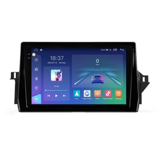 Navigatie Toyota Camry 2021 - 2024 Rezolutie 2K, Display QLED 9.5 inch, 4GB RAM si 64GB ROM, Android, Procesor Octacore, Slot sim 4G, Sunet DSP, Wireless Carplay si Android Auto, Camera Marsa [1]