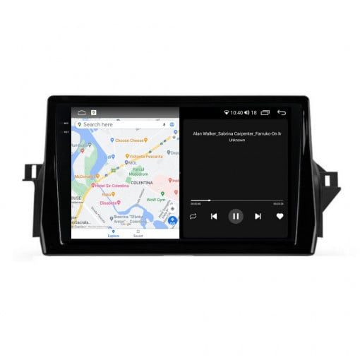 Navigatie Toyota Camry 2021 - 2024 Rezolutie 2K, Display QLED 9.5 inch, 4GB RAM si 64GB ROM, Android, Procesor Octacore, Slot sim 4G, Sunet DSP, Wireless Carplay si Android Auto, Camera Marsa [4]