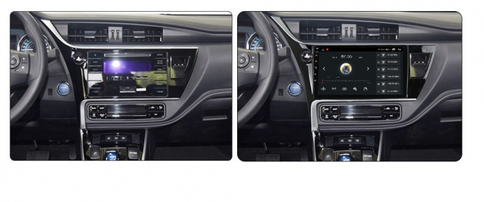 Navigatie Toyota Corolla ( 2017 - 2020 ) 4 GB RAM si 64 GB ROM, Slot Sim 4G, Procesor Octa Core, Carplay, Sunet DSP, Android 14, Aplicatii, Usb, Wi Fi, Bluetooth [4]