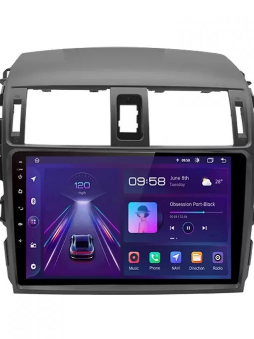 Navigatie Toyota Corolla din 2006 - 2013, 8GB RAM si 128GB ROM, Ecran QLED 9 inch, Android 14, Procesor Octacore, Slot sim 4G, Sunet DSP, Wireless Carplay si Android Auto, Camera Marsarier [7]