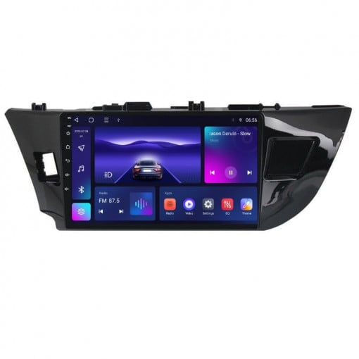 Navigatie Toyota Corolla din 2012-2016 Android 14 , 4GB RAM , Procesor Quad Core , Wireless Carplay si Android auto , Display HD Touchscreen, Wi-Fi , Bluetooth, USB [1]