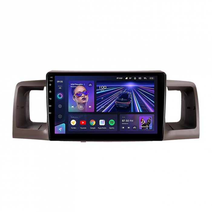 Navigatie Toyota Corolla EX 2007 - 2012 Android 14 , 4GB RAM , Procesor Quad Core , Wireless Carplay si Android auto , Display HD Touchscreen, Wi-Fi , Bluetooth, USB [1]