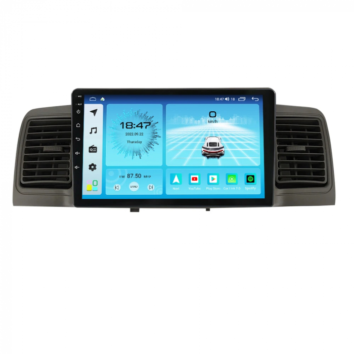 Navigatie Toyota Corolla EX 2007-2012 Rezolutie 2K , 8GB RAM+128GB ROM QLED [3]