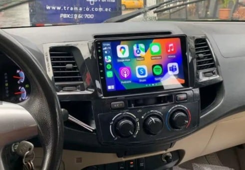 Navigatie Toyota Fortuner Hilux 2004-2014 Android 14 , 2GB RAM QLED Carplay [9]