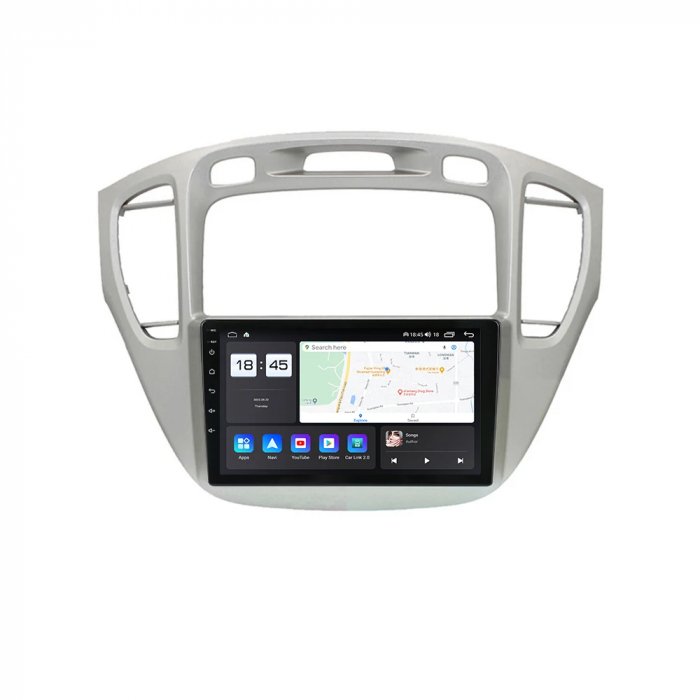 Navigatie Toyota Highlander 2000-2007 Rezolutie 2K , 8GB RAM+128GB ROM QLED [2]