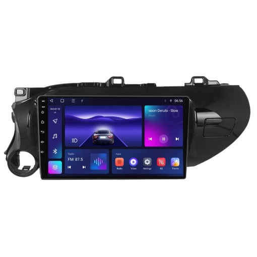 Navigatie Toyota Hilux ( 2015 - 2020 ) Android 14 , 4GB RAM , Procesor Quad Core , Wireless Carplay si Android auto , Display HD Touchscreen, Wi-Fi , Bluetooth, USB [1]