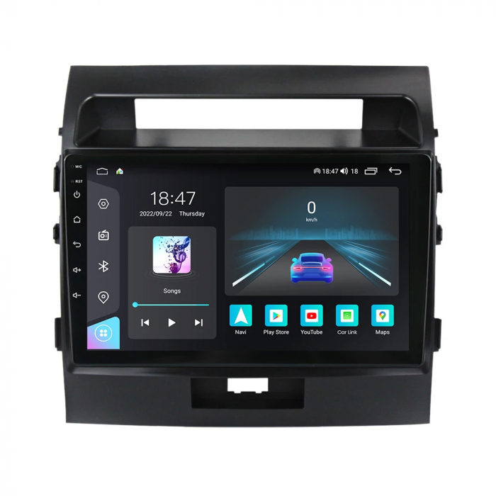 Navigatie Toyota Land Cruiser 200 2008-2015 Rezolutie 2K , 8GB RAM+128GB ROM QLED [1]
