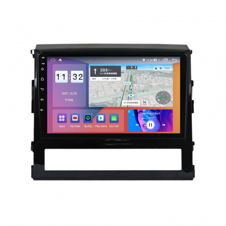 Navigatie Toyota Land Cruiser 200 din 2015-2018 Android 14 , 4GB RAM , Procesor Quad Core , Wireless Carplay si Android auto , Display HD Touchscreen, Wi-Fi , Bluetooth, USB [3]