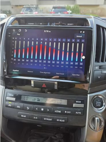 Navigatie Toyota Land Cruiser 200 din 2015-2018, Rezolutie 2K, Ecran QLED 9.5 inch, 8GB RAM si 128GB ROM, Android, Procesor Octacore, Slot sim 4G, Sunet DSP, Wireless Carplay si Android Auto [5]