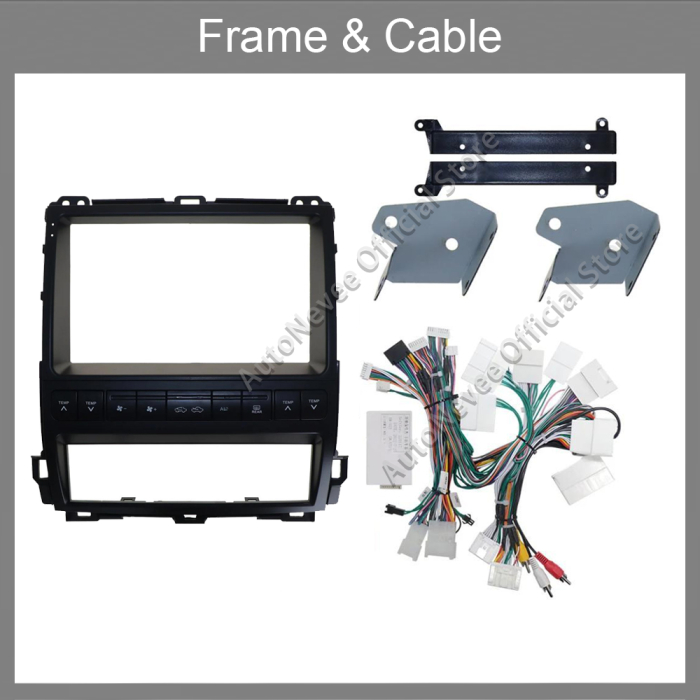 Navigatie Toyota Land Cruiser J120 Prado ( 2003 - 2009 ) , Clima integrata 4GB RAM si 64GB ROM, Ecran QLED 9 inch, Android 15, Procesor Octacore, Slot sim 4G, Sunet DSP, Wireless Carplay si Android Au [10]
