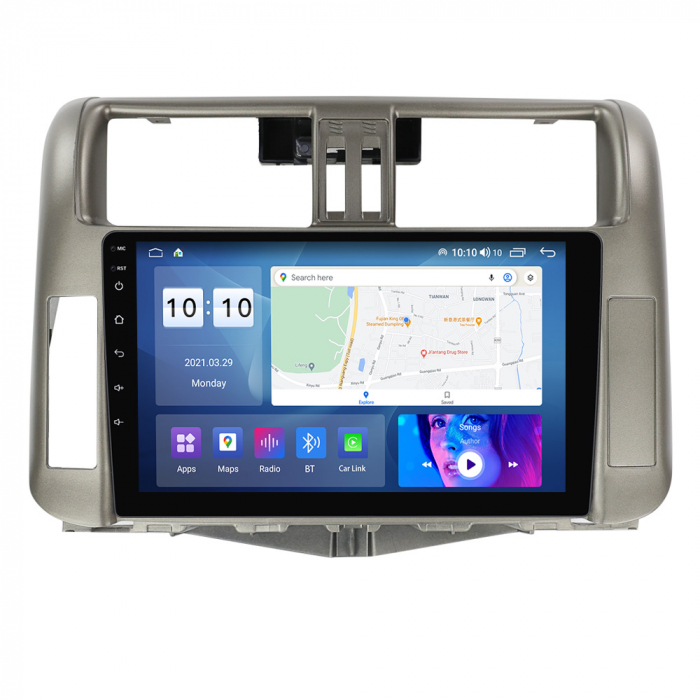 Navigatie Toyota Land Cruiser Prado 150 din 2013-2017, Android 14, Wireless Carplay si Android Auto, 2GB RAM si 32GB ROM, Display IPS 9 inch, Camera Marsarier, Internet, Aplicatii, Wi Fi, Usb, Bluetoo [4]