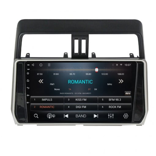 Navigatie Toyota Land Cruiser Prado 150 din 2013-2017  Android 14 , 4GB RAM , Procesor Quad Core , Wireless Carplay si Android auto , Display HD Touchscreen, Wi-Fi , Bluetooth, USB [2]