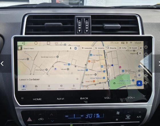 Navigatie Toyota Land Cruiser Prado 150 din 2013-2017, Android 14, Wireless Carplay si Android Auto, 2GB RAM si 32GB ROM, Display IPS 9 inch, Camera Marsarier, Internet, Aplicatii, Wi Fi, Usb, Bluetoo [6]