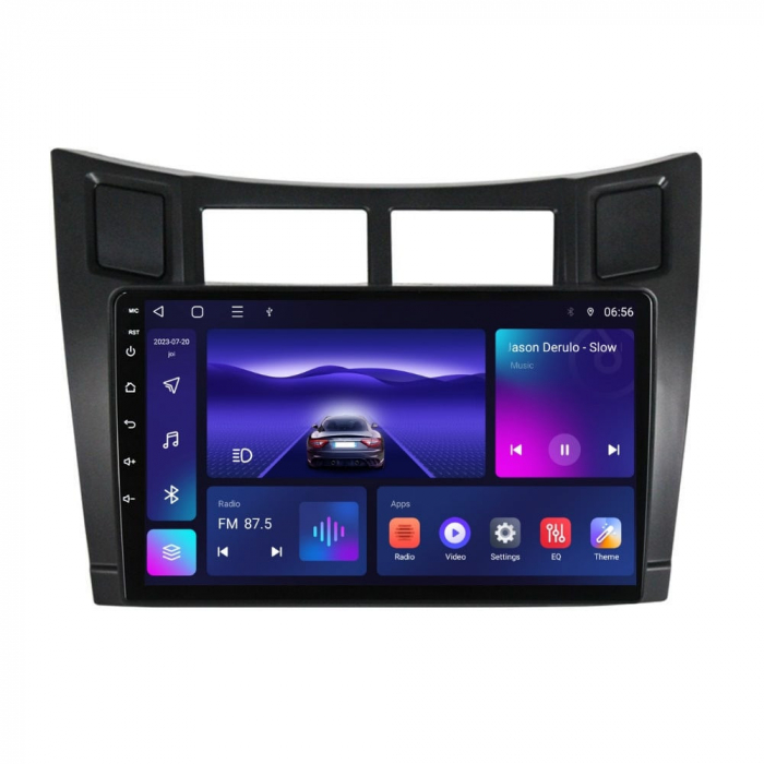 Navigatie Toyota Mark 2000 - 2007 Android 14 , 4GB RAM , Procesor Quad Core , Wireless Carplay si Android auto , Display HD Touchscreen, Wi-Fi , Bluetooth, USB [1]