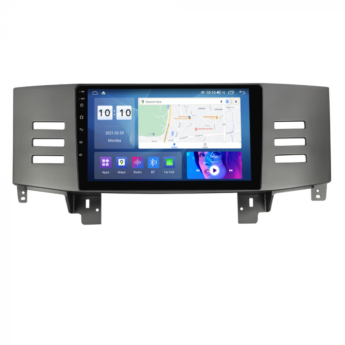 Navigatie Toyota Mark 2004 - 2009 Android 14 , 4GB RAM , Procesor Quad Core , Wireless Carplay si Android auto , Display HD Touchscreen, Wi-Fi , Bluetooth, USB [3]