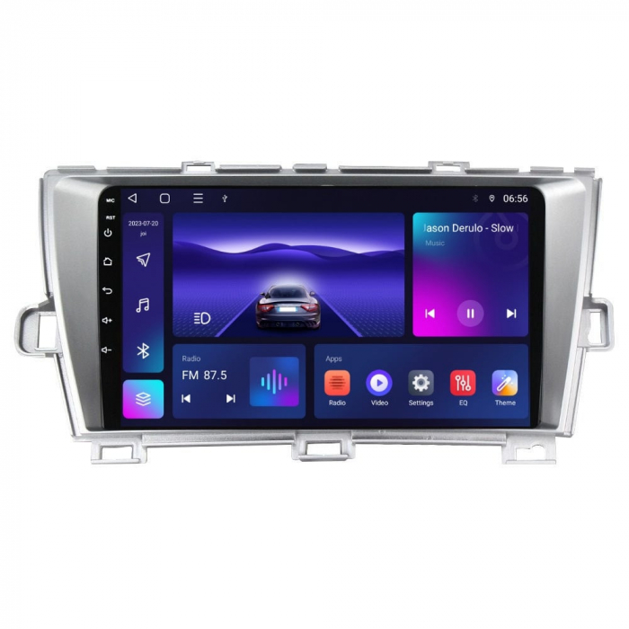 Navigatie Toyota Prius din 2009-2015 Android 14 , 4GB RAM , Procesor Quad Core , Wireless Carplay si Android auto , Display HD Touchscreen, Wi-Fi , Bluetooth, USB [1]
