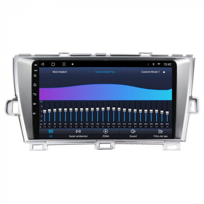 Navigatie Toyota Prius din 2009-2015 Android 14 , 4GB RAM , Procesor Quad Core , Wireless Carplay si Android auto , Display HD Touchscreen, Wi-Fi , Bluetooth, USB [4]