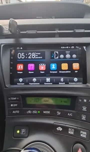 Navigatie Toyota Prius din 2009-2015, Android 14, Wireless Carplay si Android Auto, 2GB RAM si 32GB ROM, Display IPS 9 inch, Camera Marsarier, Internet, Aplicatii, Wi Fi, Usb, Bluetooth [9]