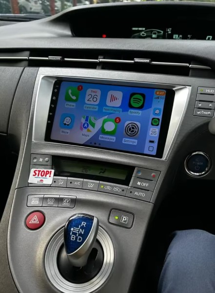 Navigatie Toyota Prius din 2009-2015, Rezolutie 2K, Ecran QLED 9.5 inch, 8GB RAM si 128GB ROM, Android, Procesor Octacore, Slot sim 4G, Sunet DSP, Wireless Carplay si Android Auto [9]