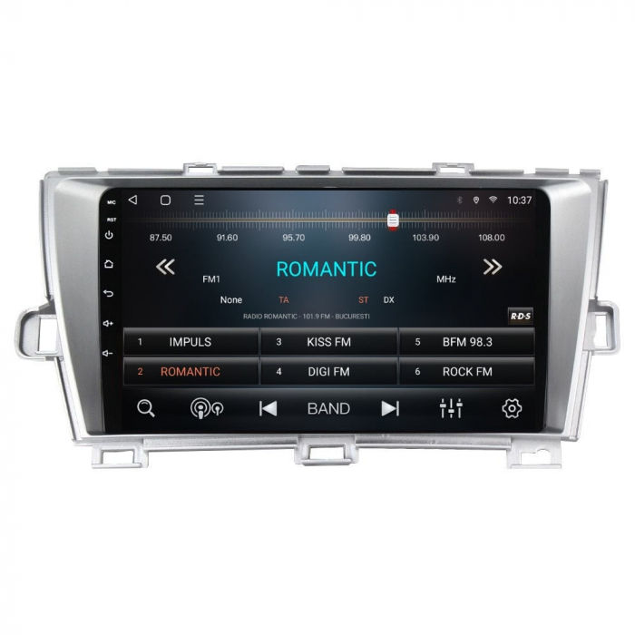 Navigatie Toyota Prius din 2016-2020 Android 14 , 4GB RAM , Procesor Quad Core , Wireless Carplay si Android auto , Display HD Touchscreen, Wi-Fi , Bluetooth, USB [3]