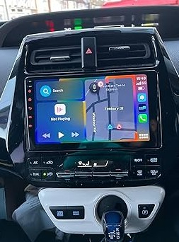 Navigatie Toyota Prius din 2016-2020, Rezolutie 2K, Display QLED 9.5 inch, 4GB RAM si 64GB ROM, Android, Procesor Octacore, Slot sim 4G, Sunet DSP, Wireless Carplay si Android Auto, Camera Marsarier, [6]