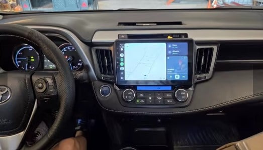Navigatie Toyota Rav 4 ( 2012 - 2018 ) Android 14 , 4GB RAM , Procesor Quad Core , Wireless Carplay si Android auto , Display HD Touchscreen, Wi-Fi , Bluetooth, USB [10]