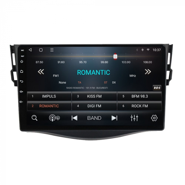 Navigatie Toyota RAV 4 din 2005-2013 Android 14 , 4GB RAM , Procesor Quad Core , Wireless Carplay si Android auto , Display HD Touchscreen, Wi-Fi , Bluetooth, USB [3]