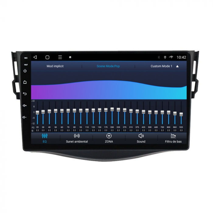 Navigatie Toyota RAV 4 din 2005-2013 Android 14 , 4GB RAM , Procesor Quad Core , Wireless Carplay si Android auto , Display HD Touchscreen, Wi-Fi , Bluetooth, USB [4]