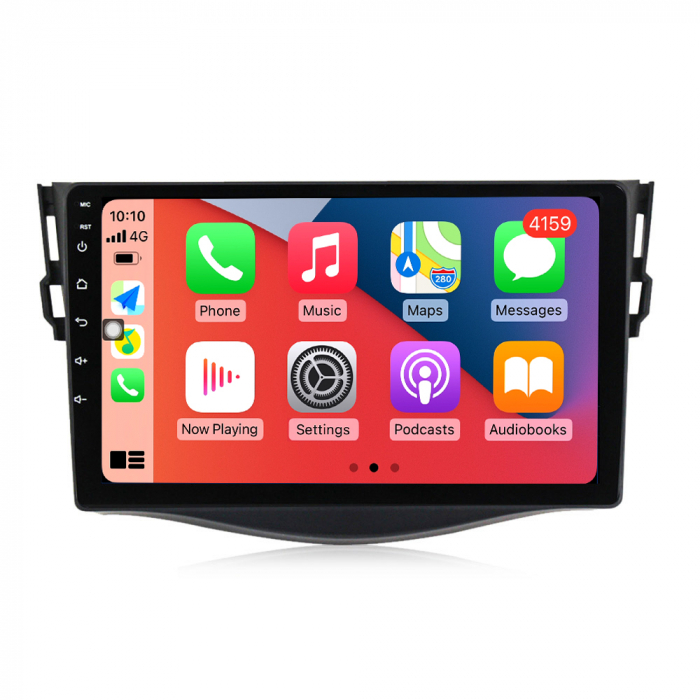 Navigatie Toyota RAV 4 din 2005-2013, Android 14, Wireless Carplay si Android Auto,2GB RAM si 32GB ROM, Display IPS 9 inch, Camera Marsarier, Internet, Aplicatii, Wi Fi, Usb, Bluetooth [3]
