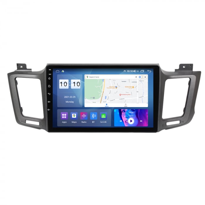 Navigatie Toyota Rav 4 din 2012-2018, Android 14, Wireless Carplay si Android Auto,2GB RAM si 32GB ROM, Display IPS 9 inch, Camera Marsarier, Internet, Aplicatii, Wi Fi, Usb, Bluetooth [2]