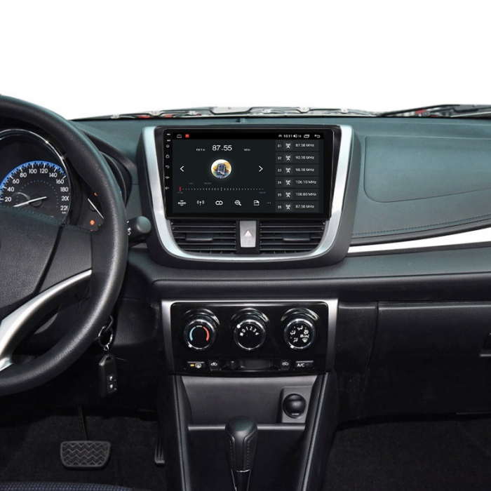 Navigatie Toyota Yaris din 2016-2019, Android 14, Wireless Carplay si Android Auto, 2GB RAM si 32GB ROM, Display IPS 9 inch, Camera Marsarier, Internet, Aplicatii, Wi Fi, Usb, Bluetooth [3]
