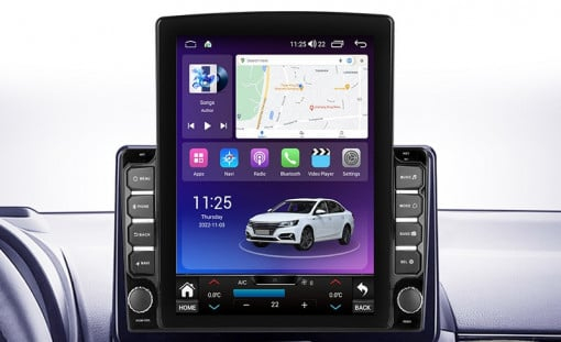 Navigatie Toyota Yaris P21 2020 - 2024 , Ecran TESLA 9.7 inch, 8 GB RAM si 128 GB ROM, Android 15, Slot Sim 4G, Procesor Octa Core, Carplay Wireless si Android auto, Procesor Sunet Digital DSP, [3]