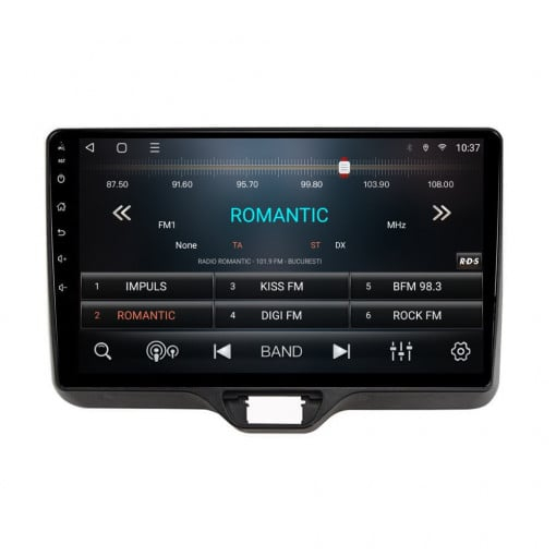 Navigatie Toyota Yaris P21 2020 - 2024 Android 14 ,4GB RAM si 64GB ROM, Ecran QLED 9 inch, Android 14, Procesor Octacore, Slot sim 4G, Sunet DSP, Wireless Carplay si Android Auto [3]