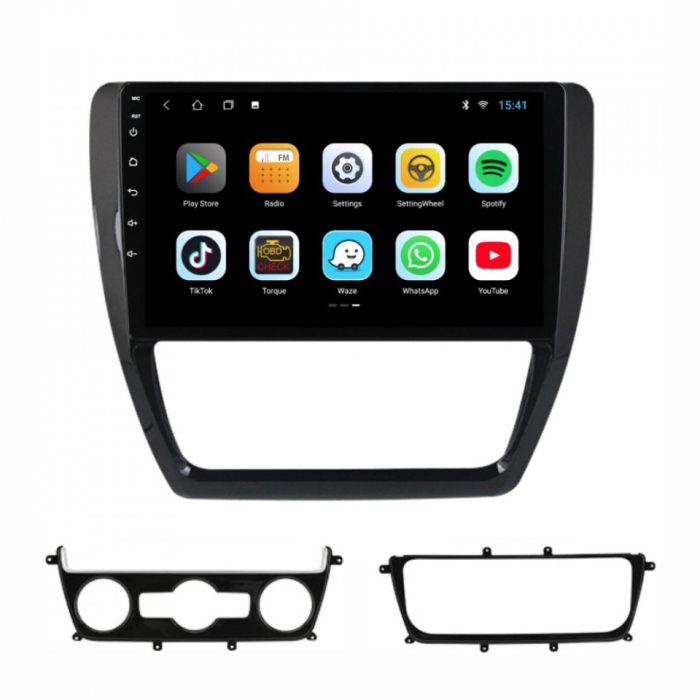 Navigatie Volkswagen  Jetta , 2015 - 2018 Android 14, 2GB RAM si 32GB ROM, Display IPS 9 inch, Camera Marsarier, Internet, Aplicatii, Wi Fi, Usb, Bluetooth [3]