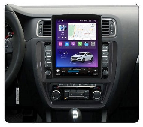 Navigatie Volkswagen  Jetta , 2015 - 2018 Ecran TESLA 9.7 inch, 8 GB RAM si 128 GB ROM, Android 15, Slot Sim 4G, Procesor Octa Core, Carplay Wireless si Android auto, Procesor Sunet Digital DSP [3]