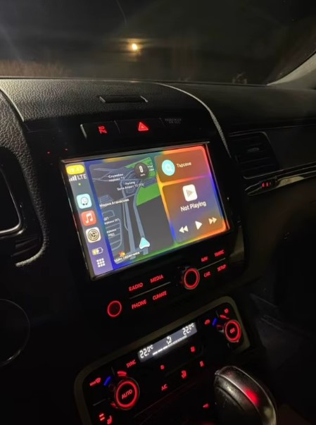 Navigatie Volkswagen Touareg din 2010-2018, Android 14 , 1GB RAM Carplay [5]