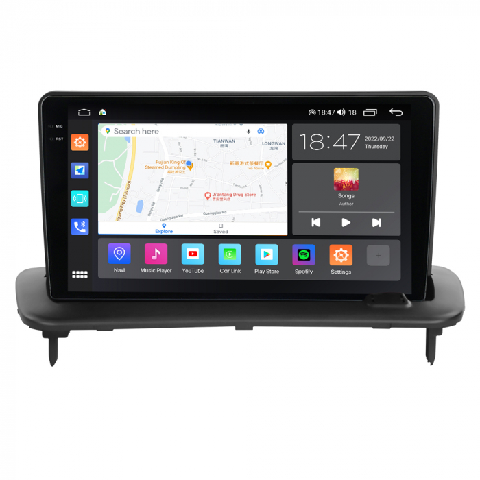 Navigatie Volvo C40 C30 S40 C70 V50 din 2004-2013, Rezolutie 2K, Ecran QLED 9.5 inch, 8GB RAM si 128GB ROM, Android, Procesor Octacore, Slot sim 4G, Sunet DSP, Wireless Carplay [4]