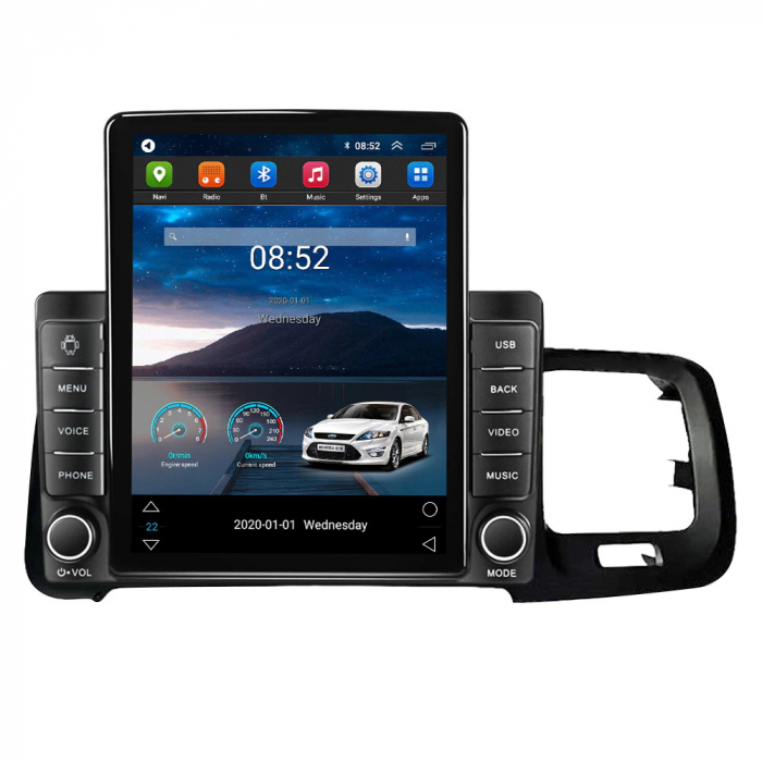 Navigatie Volvo S60 V60 din 2011 - 2020, Ecran TESLA 9.7 inch, 8 GB RAM si 128 GB ROM, Android 15, Slot Sim 4G, Procesor Octa Core, Carplay Wireless si Android auto, Procesor Sunet Digital DSP, Aplic [3]